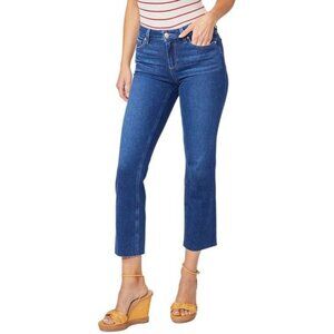 Paige Denim Amber Crop Raw Hem Jean Size 25